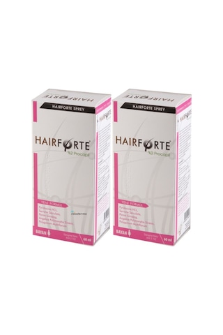 Hairforte Procapil Kadınlar için Saç Dökülmesine Karşı Sprey 2 x 60 ML