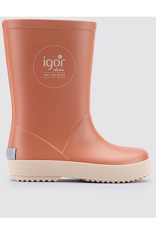 Igor Splash Dk Erkek Bebek Su Geçirmez Yağmur Kar Çizmesi W10292 Taba - Bej Bej - Taba