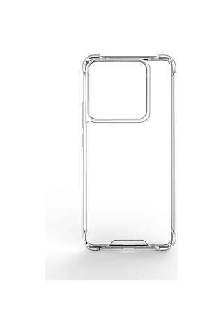 Xiaomi 14t Pro Kılıf Darbe Önleyici Anti Shock Özellikli Kamera Korumalı Silikon Ogaa Şeffaf