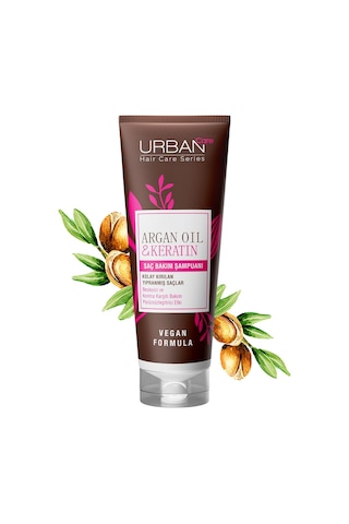 Argan Oil & Keratin Kolay Kırılan Yıpranmış Saçlara Özel Şampuan Set 3x250ml-vegan