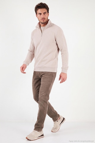 Buratti Pamuklu Normal Kalıp Normal Bel Jeans Erkek Kot Pantolon 2213f24parma Latte