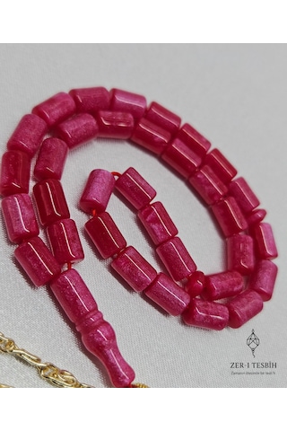 Zer-i Tesbih Pembe Opal Benzetme Tesbih