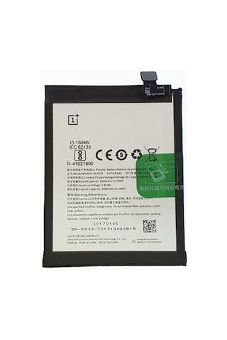 Oneplus 3T A3010 Blp633 Batarya Pil