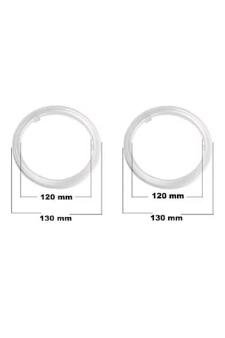 2 Adet Far İçi Floresan Angel Halka Beyaz Renk Balanslı 120 Mm