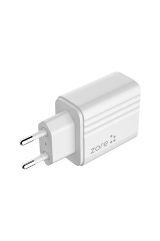 Mobilefix Play Serisi Pl2 Type-c To Lightning 2in1 Pd Seyahat Şarj Aleti 20w - Beyaz Beyaz