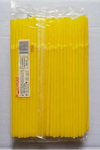 İnce Pipet Körüklü Renkli 400'lü Pipet