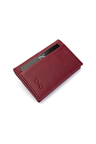 Tamer Tanca Unisex Hakiki Deri Bordo Kartlık 688 4031d Czdn Sk24-25 Bordo Dr Bordo