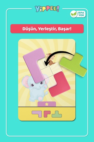 Block Puzzle - Eğitici Zeka Oyunu 7 Blok 20 Seviye Kart 3 Zorluk Akıl Ve Mantık Oyunu