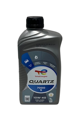 Total Quartz 7000 S 10W-40 A3/b4 Sentetik Motor Yağı 1 L