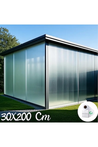30 Cm X 2 Metre Cam Kumlama, Ofis, Duşakabin Ve Balkon Camı Kaplama Folyosu