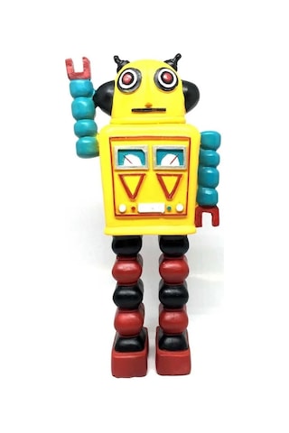 Decotown Nostaljik Sevimli Uzaylı Robot Şeklinde Figür Biblo Belirtilmemis
