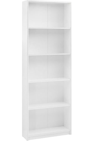 Adoremobilya Max 5 Raflı Kitaplık - Beyaz