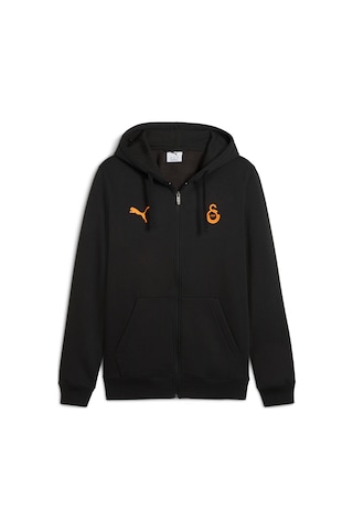 Puma Galatasaray Ftblessentıals Erkek Kapüşonlu Ceket 782910 11 Siyah