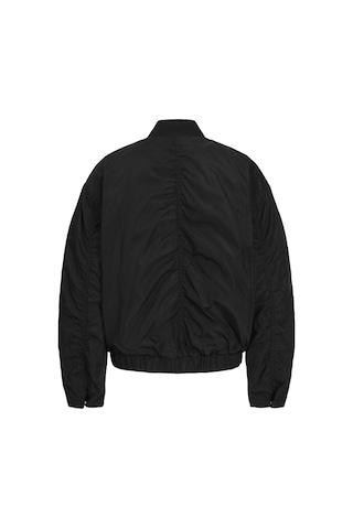 Jack & Jones Kadin Beyzbol Yaka Uzun Kollu Bomber Ceket - Bree - 12299835 Siyah