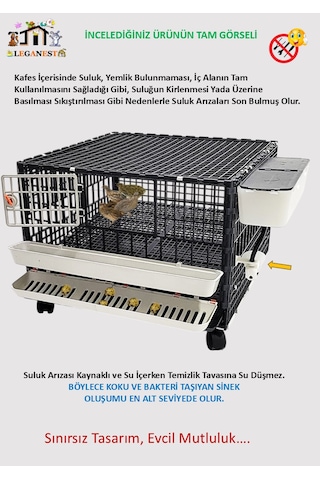 62cm X 62cm X 47cm 25-30ad. Bıldırcın Kapasiteli Lgn6040 Bld Tk