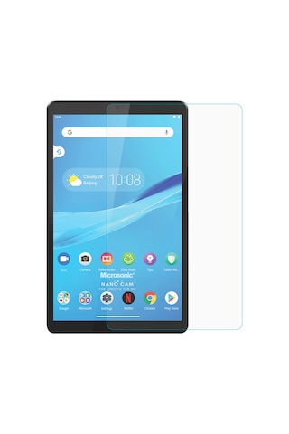 Microsonic Lenovo Uyumlu Tab M8 TB-8505F 8" (ZA5G0100TR) Nano Glass Cam Ekran Koruyucu