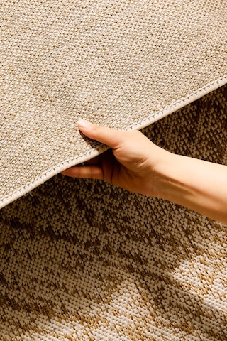 Ocean Home Textile Leke Tutmaz İç Dış Mekan Bej Renk Desenli Halı Kilim 80 X 150 Cm