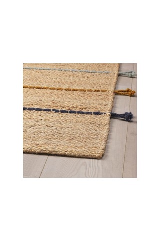 Ikea Raklev El Dokuması Jüt Halı, Natürel-çok Renkli, 70x160 Cm, Dikdörtgen Çok Renkli
