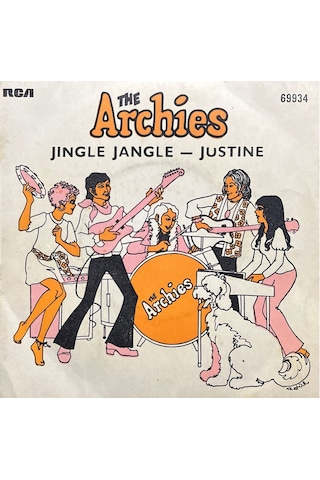 The Archies Jingle Jangle 45lik Plak