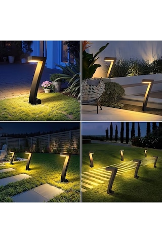 Helıos G1 Led Bahçe Yolu Aydınlatma Lambası Güneş Enerjili Gündüz Gece Sensörlü