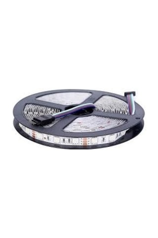 Rgb Sese Ve Müziğe Duyarlı Set 5-10 Metre Tak Çalıştır 3 Çip 5050