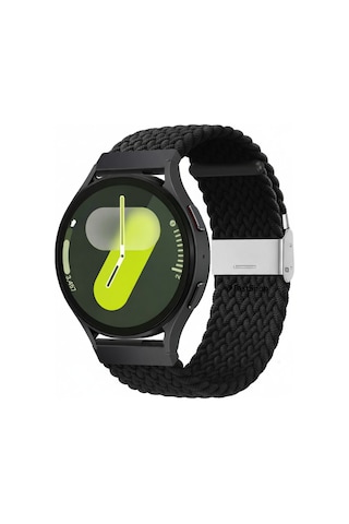 Samsung Galaxy Watch 4 5 6 7 Fe 40 44mm Classic 42 43 46 47mm Uyumlu 20mm Metal Klips Örgü Kordon