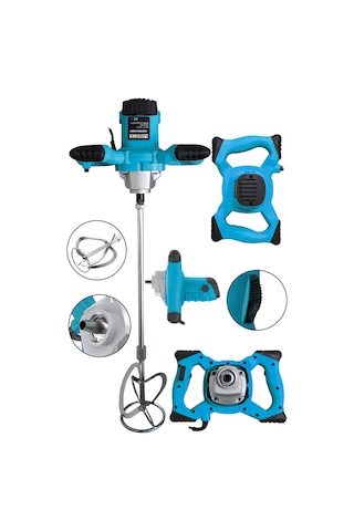 Steiner 3000 W Bakır Sargı Alçı Boya ve Harç Karıştırıcı Mikser