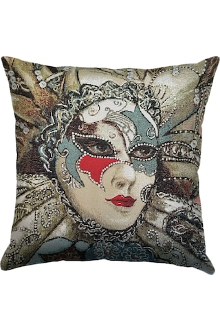 K40-Dokuma Goblen Kırlent Kılıfı