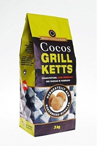 Feuer & Flamme Cocos Briket Mangal Kömürü 3 Kg