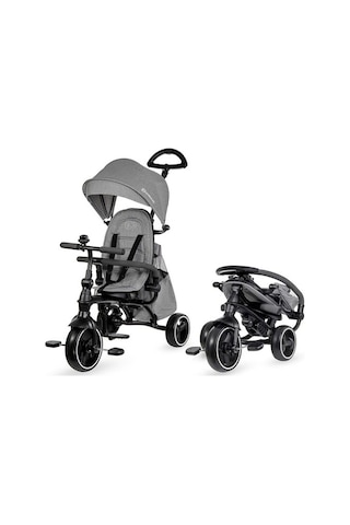 Kinderkraft Bebek Arabası, Üç Tekerlekli Bisiklet 4'ü 1 Arada Jazz, Üç Tekerlekli Çocuk Bisikleti, Çocuk Bisikleti Çok Renkli