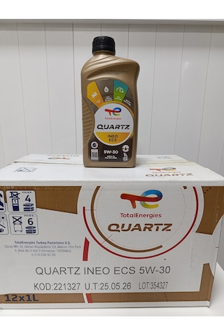 Total Quartz Ineo Ecs 5W-30 Motor Yağı 12 x 1 L