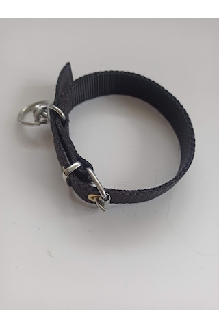 Kozaklı Küçük Irk Köpek Tasması Siyah 50 x 2.5 CM Siyah