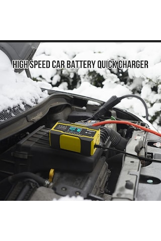 Lemestar Akıllı 12v/24v 10a Araç Şarj Cihazı - Hızlı Şarj Ve Pil Onarımı İçin Profesyonel Çözüm