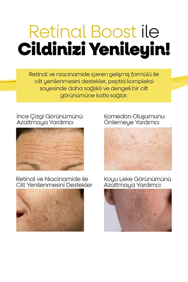 The Best's Care Retinal Peptid Cilt Yenileyici Yaşlanma Karşıtı Gece Bakım Kremi 30 ML