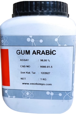 Emir Kimya Gum Arabic 1 Kg Emir Kimya Gum Arabic 1 Kg