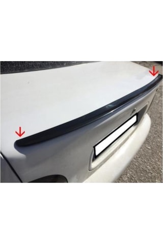 Spoiler Hyundai Accent Yumurta Kasa Bagaj Üzeri Çıta - Spoiler Pianoblack - Parlak Siyah -115 Cm