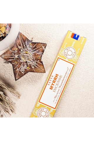 Satya Myrrh Mür Aromalı Masala Stick Tütsü