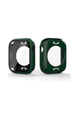 Watch 44mm 360 Derece Korumalı Kasa Ve Ekran Koruyucu Nrtk Watch Gard 12 - Koyu Yeşil