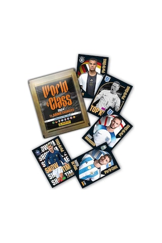 Toyika Panini Lisanslı World Class 2024 Koleksiyon 25 Paket 125 Stickers Çıkartma