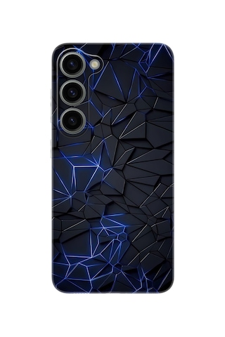 Samsung Galaxy S23 Sm-s911b Uyumlu Kılıf Desen Baskı Silikon Karmaşık Design Stk:1874