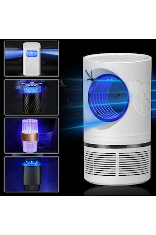 Qingmipy "usb Güçlü Uv Led Sivrisinek Öldürücü Lamba - 100m² Etkili, Sessiz Ve Güvenli"