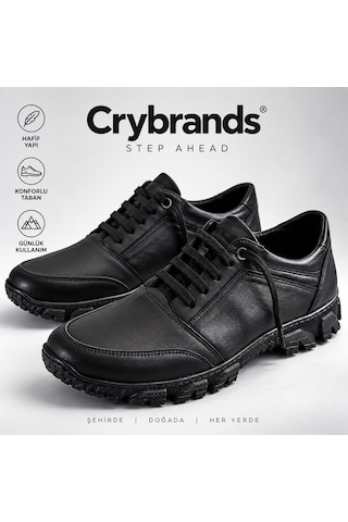 Crybrands Ax Erkek Kışlık Outdoor Ayakkabı Siyah