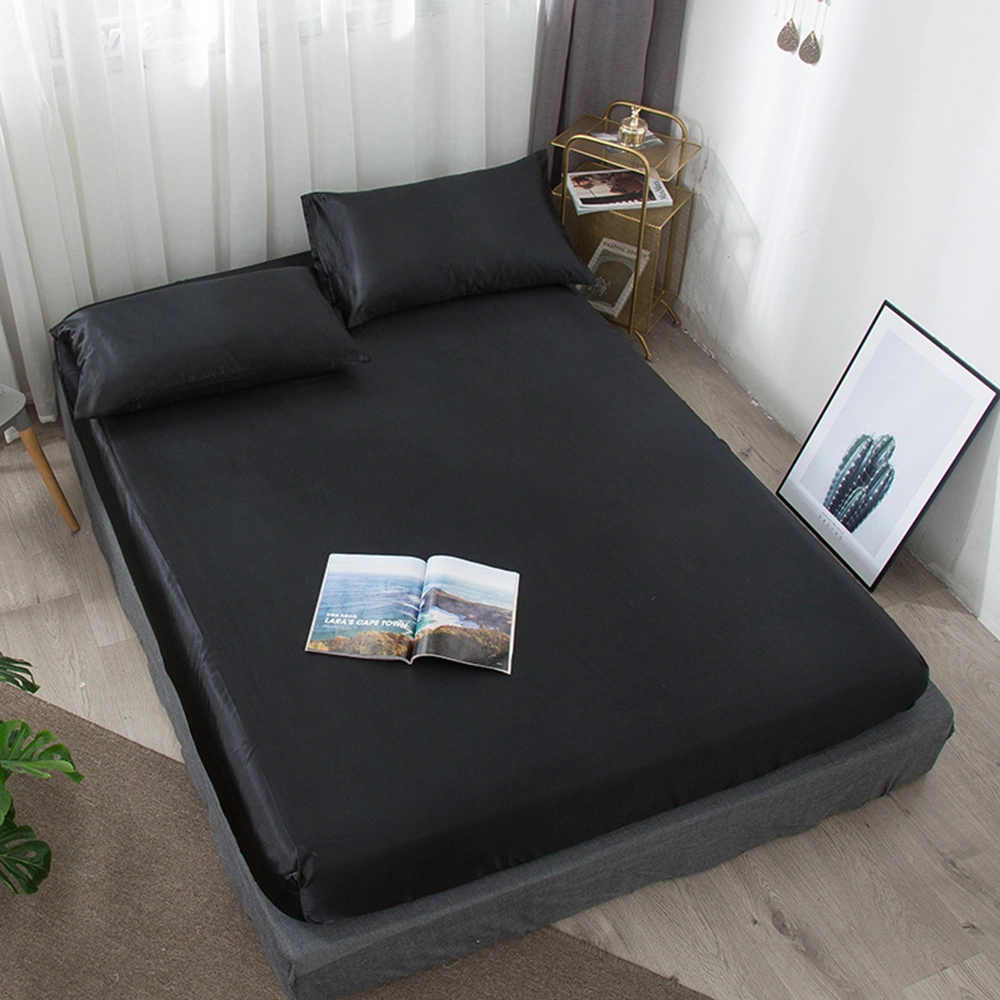 Youmex Siyah Simüle İpek Kumaş Matratöz Koruması - 153x203+30 Cm - Su Geçirmez - Esnek Kenar - Yumuşak Dokunuş - Bebek, Çocuk, Evcil Hayvan Sahibi İçin Diğer