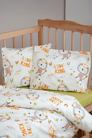 Cotton Collection Pamuk Bebek Nevresim Takımı Lion