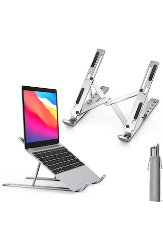 Masaüstü Laptop Notebook Dizüstü Bilg. Standı Katlanabilir Altlık