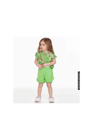 Xo Kids Kız Fırfırlı Şort 9 Ay - 2 Yaş 54716 Ksrt02012 Yeşil