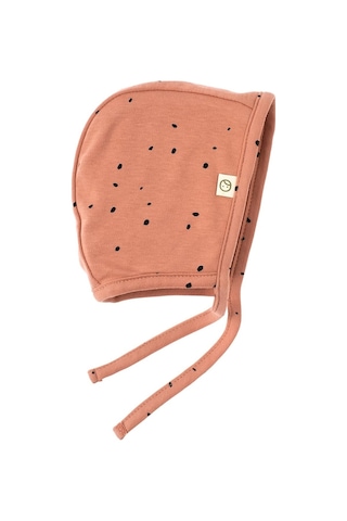 Ingiliz Şapka Bebek Cosmos Pembe Organik Pamuk