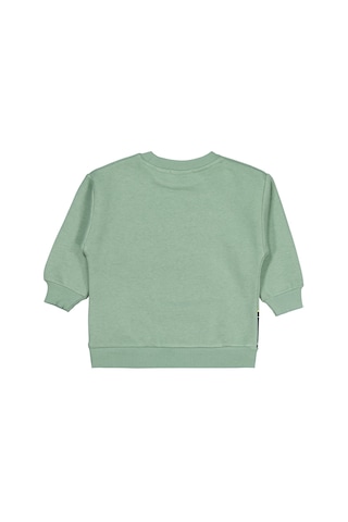 Batman Baskılı 2-5 Yaş Sweatshirt - Yeşil Soft Yeşil