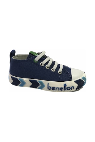 United Colors of Benetton Benetton Ayakkabı Spor Patik Lacivert Ok Desenli Lacivert - Beyaz