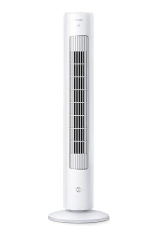 Philips Kule Tipi Fan 5000 Serisi, 105 Cm İnce Tasarım, Uzaktan Kumanda, Zamanlayıcı, 3 Hız, 3 Mod, 40w, Güçlü Ama Sessiz Hava Akışı, Aromaterapi İçin Uygun, Beyaz, Cx5535/00